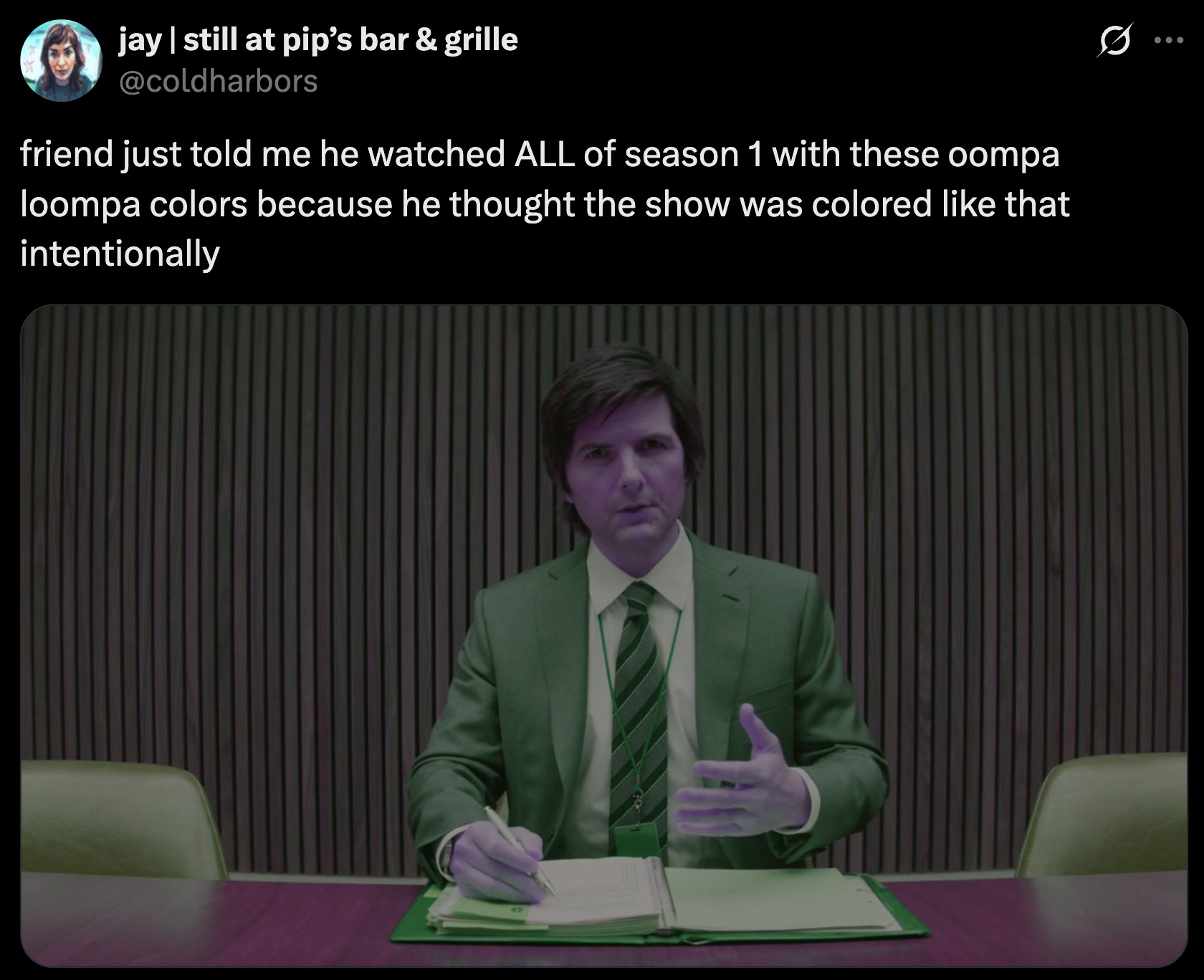 Severance does unironically mirror the Oompa Loompa experience